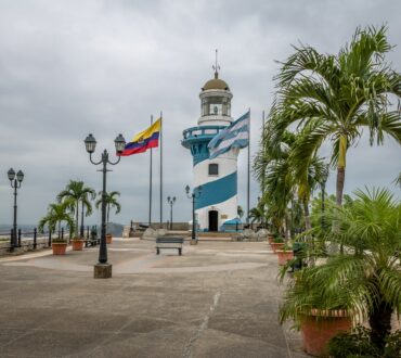 Lighthouse on top of Santa Ana hill - Guayaquil, Ecuador